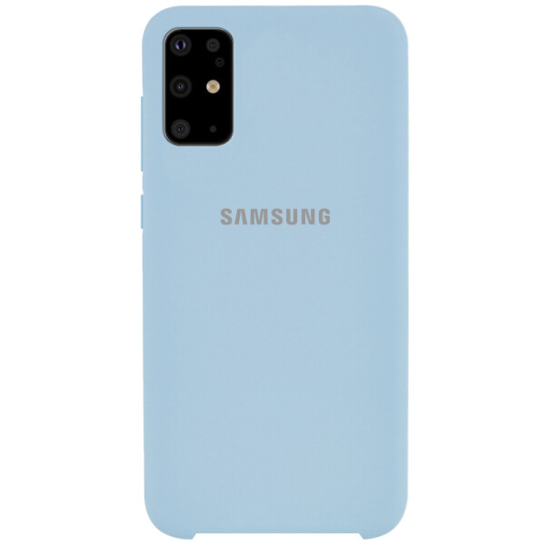 

Противоударный Чехол накладка Epik Silicone case NEW для Samsung Galaxy S20 Plus Голубой / Lilac Blue