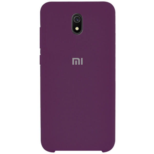 

Противоударный Чехол накладка Epik Silicone case NEW для Xiaomi Redmi 8A Фиолетовый / Grape