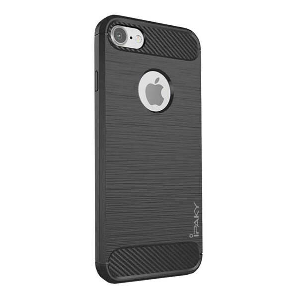 

Противоударный TPU Чехол накладка iPaky Slim Series для Apple iPhone 7 / 8 4.7" Серый / Gray
