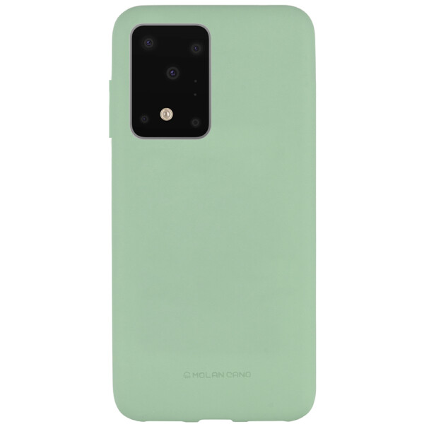

Противоударный Чехол накладка Molan Cano Smooth NEW для Samsung Galaxy S20 Ultra Зеленый