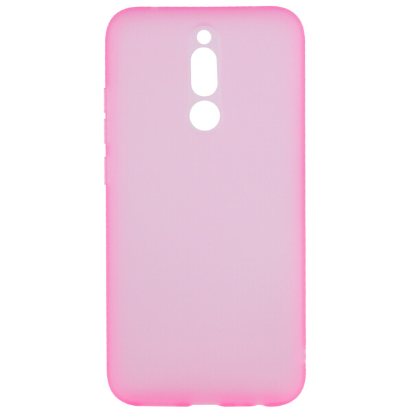 

Противоударный Чехол накладка Epik NEW полупрозрачный для Xiaomi Redmi 8a Розовый / Pink