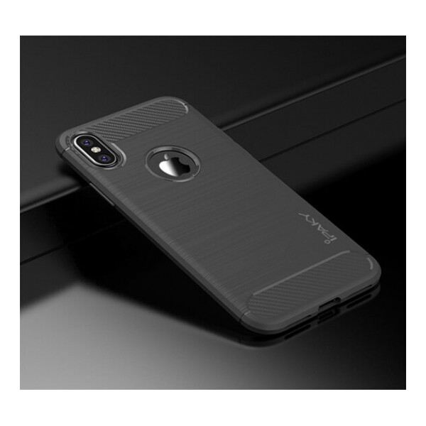 

Противоударный TPU Чехол накладка iPaky Slim Series для Apple iPhone X 5.8" / XS 5.8" Серый / Gray