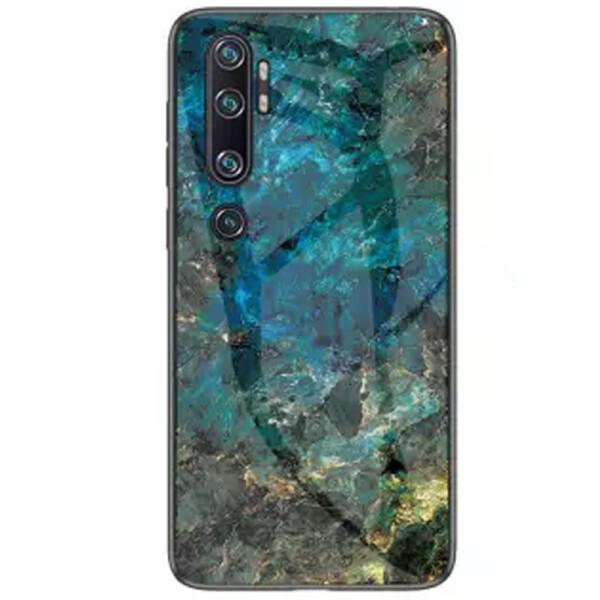 

Противоударный Чехол накладка Epik Luxury Marble Series NEW для Xiaomi Mi Note 10 Морская волна / Голубой