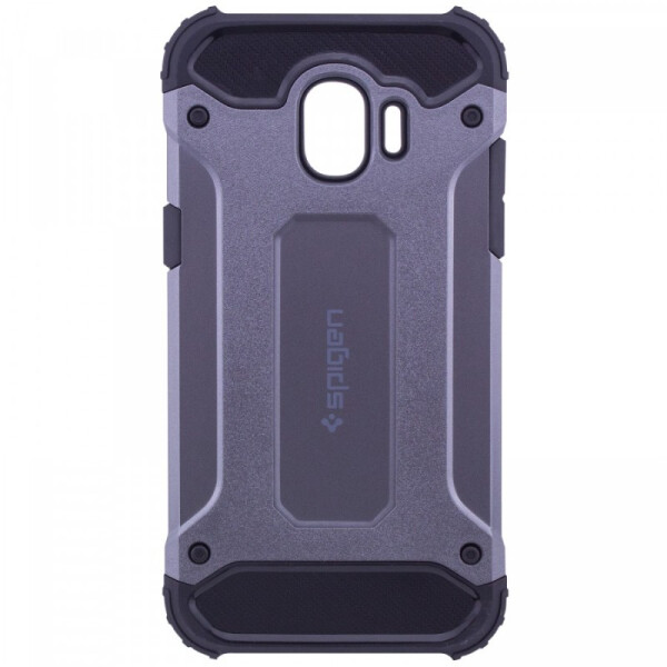 

Противоударный Чехол накладка Epik SPIGEN HC NEW для Samsung Galaxy J6 Plus 2018 Серый