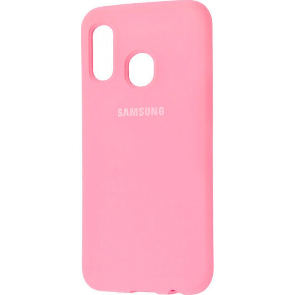

Противоударный Чехол накладка Epik Full Protective NEW для Samsung Galaxy A20 / A30 Розовый / Hot Pink