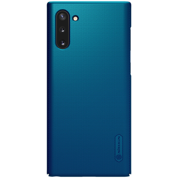 

Противоударный Чехол накладка Nillkin Matte NEW для Samsung Galaxy Note 10 Бирюзовый / Peacock Blue