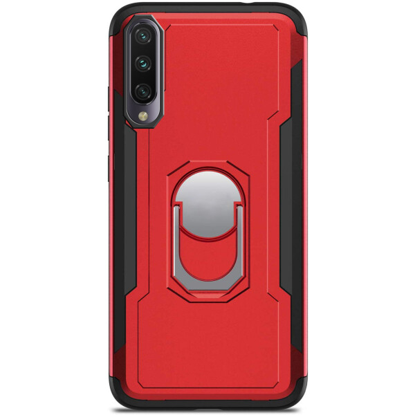 

Противоударный Чехол накладка SG Ring Color NEW с магнитным держателем для Xiaomi Mi A3 / CC9e Красный / Red