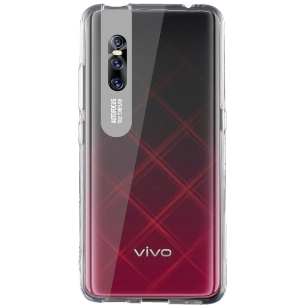 

Противоударный Чехол накладка Epik Clear Flash NEW для Vivo V15 Pro Бесцветный / Серебряный