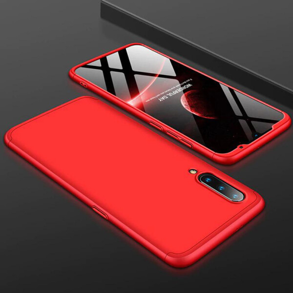 

Пластиковая накладка чехол GKK LikGus 360 градусов для Xiaomi Mi 9 Красный