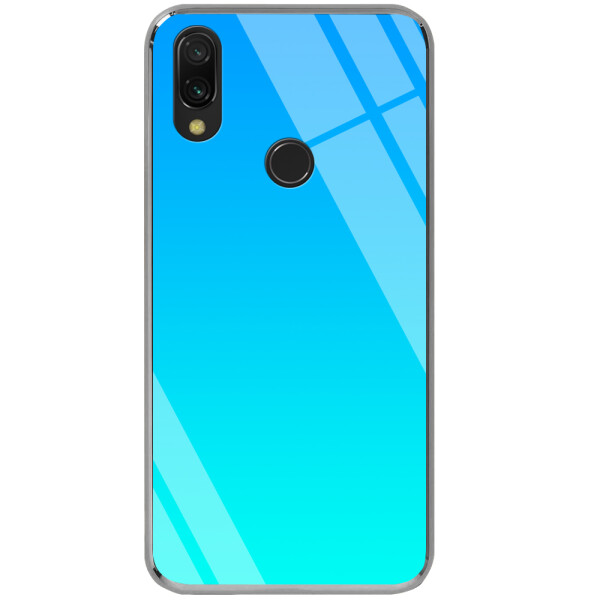 

Противоударный Чехол накладка Epik Gradient Rainbow NEW с лого для Xiaomi Redmi Note 7 / Note 7 Pro / Note 7s Голубой