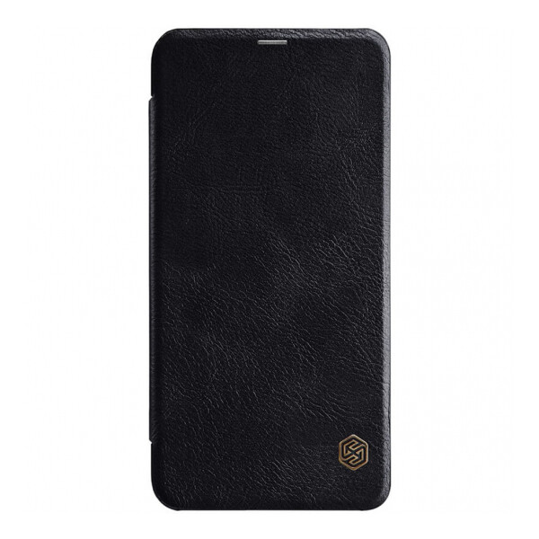 

Противоударный Чехол книжка Nillkin Qin Series NEW для Xiaomi Mi 9 Черный