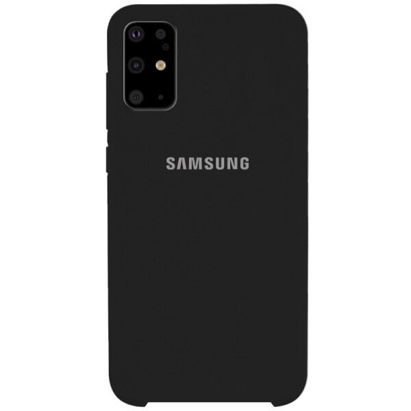 

Противоударный Чехол накладка Epik Silicone case NEW для Samsung Galaxy S20 Plus Черный / Black