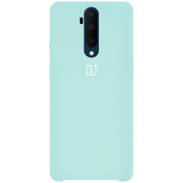 

Противоударный Чехол накладка Epik Silicone case NEW для OnePlus 7 Pro Бирюзовый / Light Blue