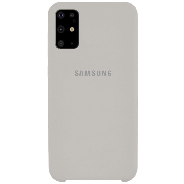 

Противоударный Чехол накладка Epik Silicone case NEW для Samsung Galaxy S20 Plus Серый / Stone