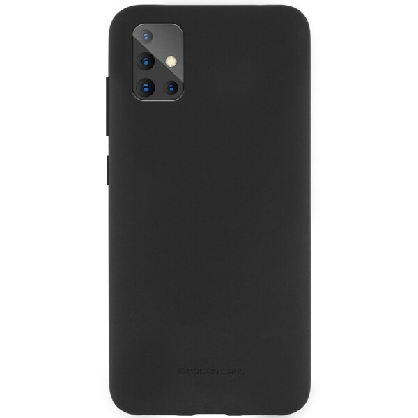 

Противоударный Чехол накладка Molan Cano Smooth NEW для Samsung Galaxy A51 Черный