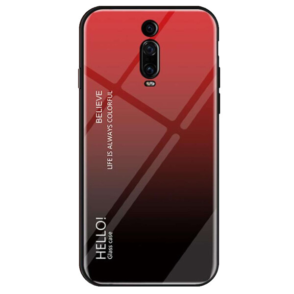 

Противоударный Чехол накладка Epik Gradient Hello NEW для Xiaomi Redmi K20 / K20 Pro / Mi 9T / Mi 9T Pro Красный