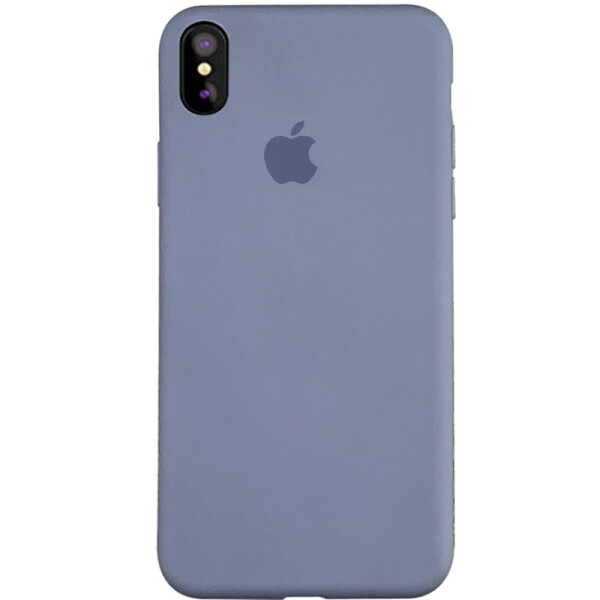 

Противоударный Чехол накладка Epik с закрытым низом NEW для Apple iPhone X / XS Серый / Lavender