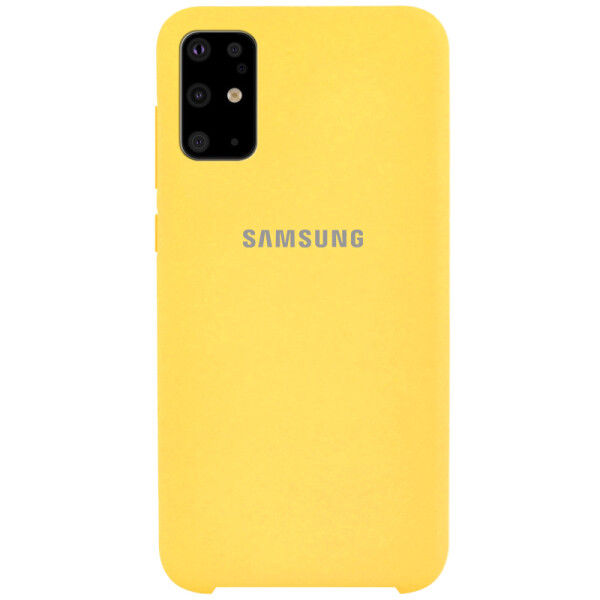 

Противоударный Чехол накладка Epik Silicone case NEW для Samsung Galaxy S20 Plus Желтый / Yellow