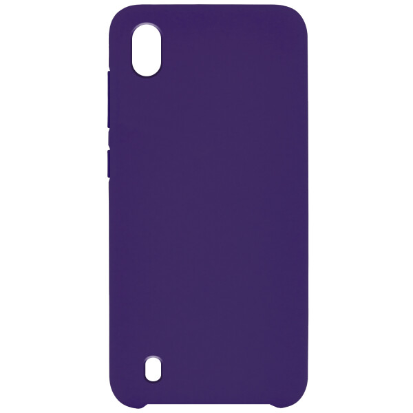 

Противоударный Чехол накладка Epik Soft Cover NEW для Samsung Galaxy A10 Фиолетовый / Violet