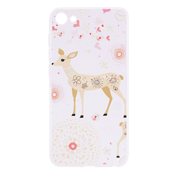 

Противоударный Чехол накладка Epik Cute Print NEW для Meizu U20 Бемби