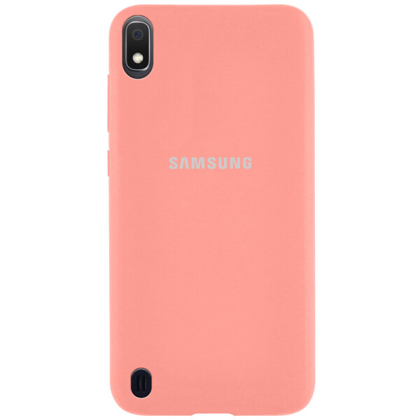 

Противоударный Чехол накладка Epik Full Protective NEW для Samsung Galaxy A10 Персиковый / Peach