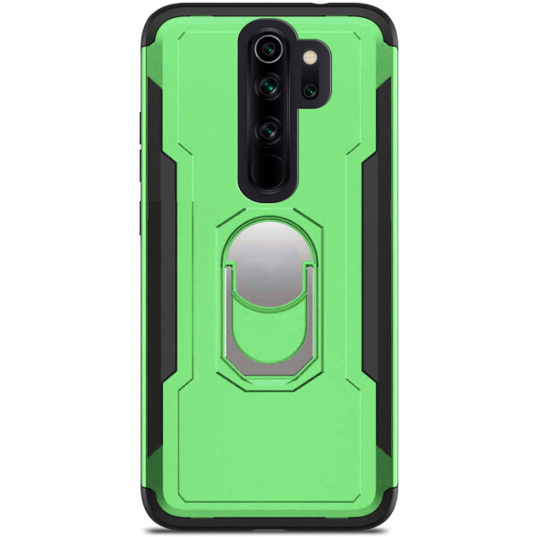 

Противоударный Чехол накладка SG Ring Color NEW с магнитным держателем для Xiaomi Redmi Note 8 Pro Салатовый / Light Green