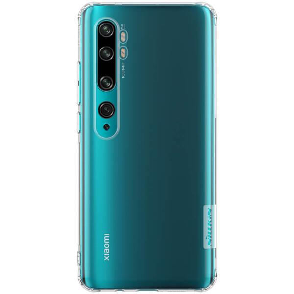 

Противоударный Чехол накладка Nillkin Nature Series NEW для Xiaomi Note 10 / CC9 Pro / Note 10 Pro Бесцветный / Прозрачный