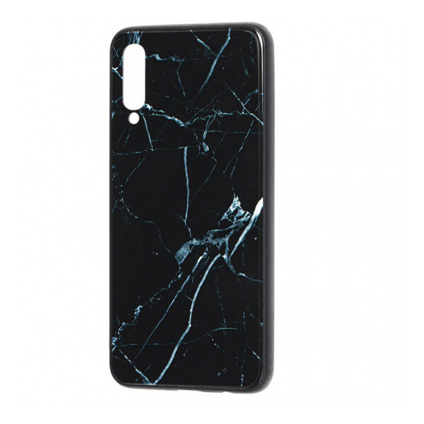 

Противоударный Чехол накладка Epik Luxury Marble Series NEW для Samsung Galaxy A50 Черный