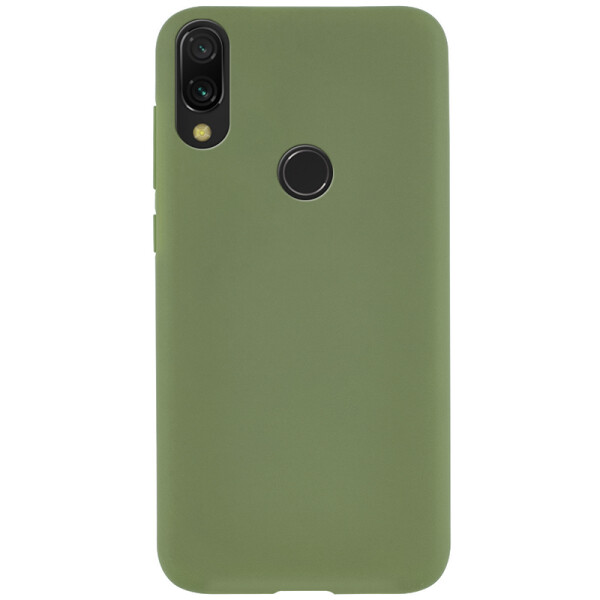 

Противоударный Чехол накладка Epik Soft-touch NEW для Xiaomi Redmi 7 Оливковый