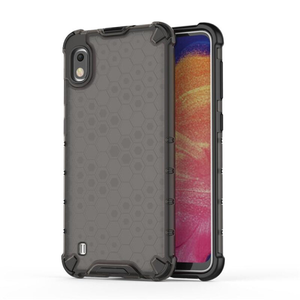 

Противоударный Чехол накладка Epik Transformer Honeycomb для Samsung Galaxy A10 Черный