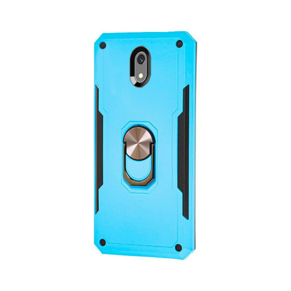 

Противоударный Чехол накладка SG Ring Color NEW с магнитным держателем для Xiaomi Redmi 8A Голубой / Light Blue