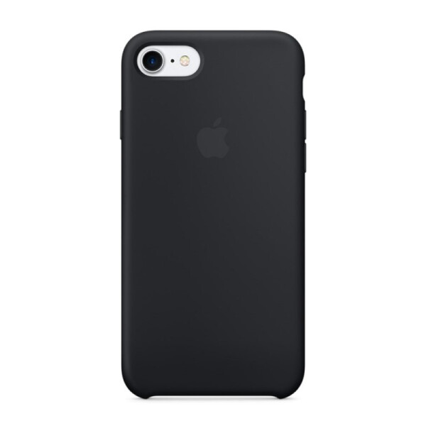 

Противоударный Чехол накладка Epik Silicone case NEW для Apple iPhone 7 / 8 Черный / Black