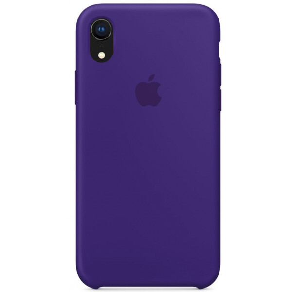 

Противоударный Чехол накладка Epik Silicone Case NEW AA Series для Apple iPhone XR (6.1") Фиолетовый / Purple