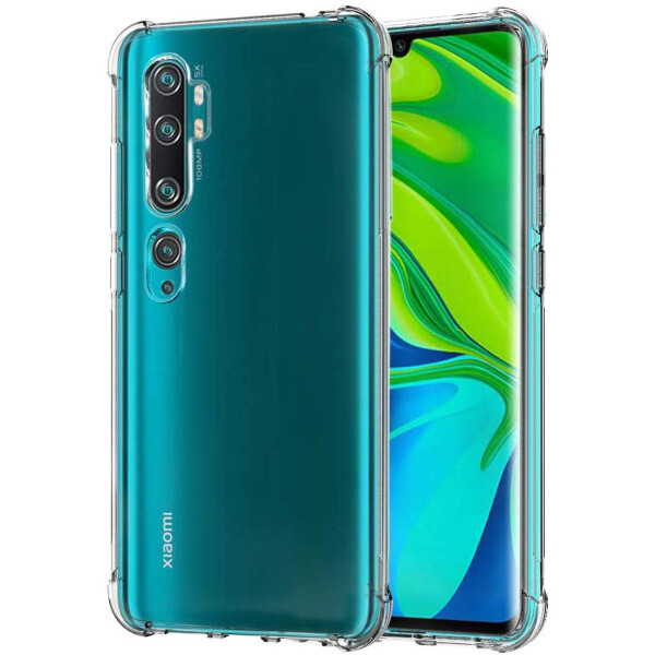 

Противоударный Чехол накладка Epik Ease NEW с усиленными углами для Xiaomi Mi Note 10 Прозрачный / Transparent