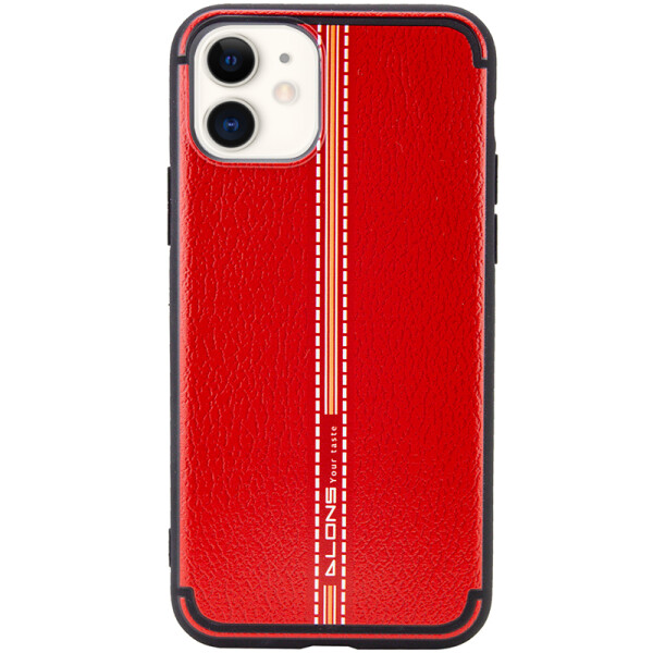 

Противоударный Чехол накладка DLONS NEW Lenny Series для Apple iPhone 11 (6.1") Красный