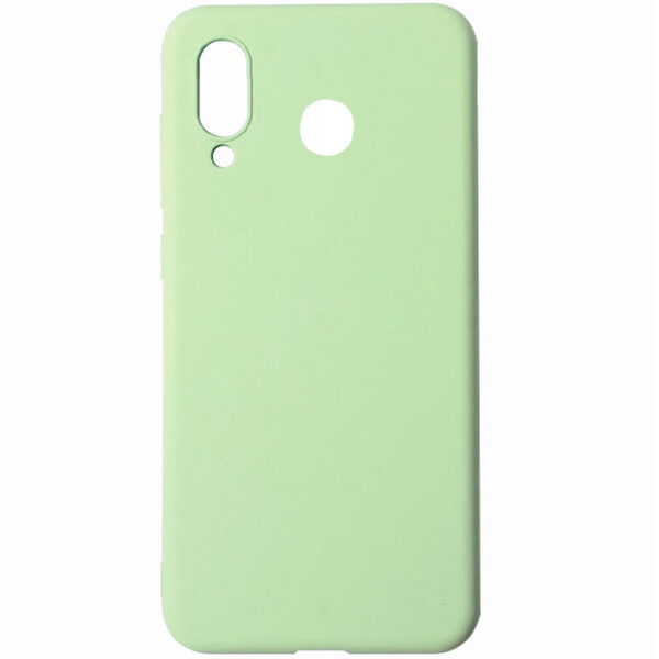 

Противоударный Чехол накладка Epik Soft Cover NEW с магнитным держателем для Huawei P Smart Z Салатовый / Light Green