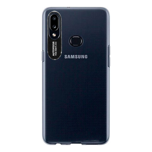 

Противоударный Чехол накладка Epik Clear Flash NEW для Samsung Galaxy A10S Бесцветный / Черный