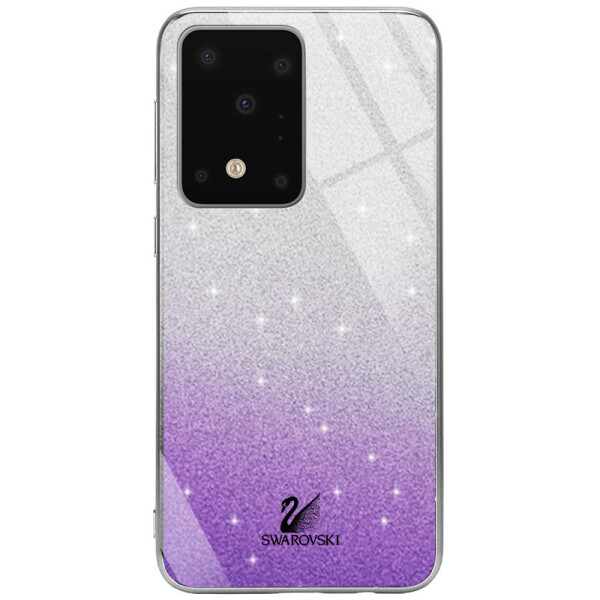 

Противоударный Чехол накладка Epik Swarovski NEW для Samsung Galaxy S11 Plus Фиолетовый