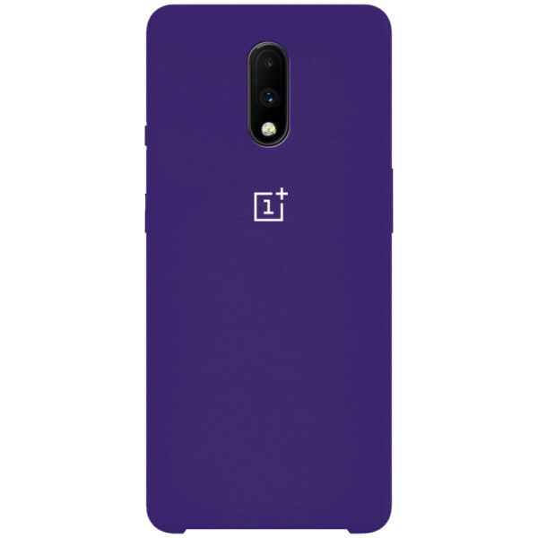 

Противоударный Чехол накладка Epik Silicone case NEW для OnePlus 7 Фиолетовый / Purple