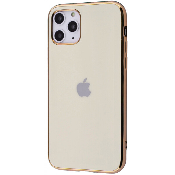 

Противоударный Чехол накладка Epik Matte LOGO для Apple iPhone 11 Pro Max (6.5") Золотой / Gold
