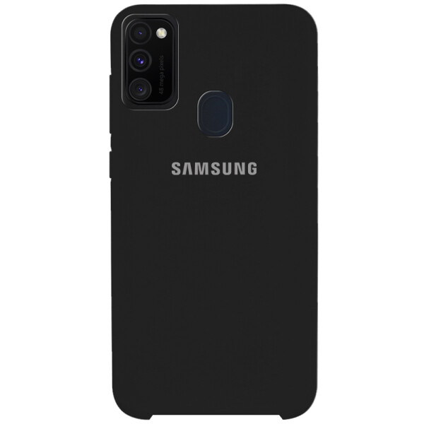 

Противоударный Чехол накладка Epik Silicone case NEW для Samsung Galaxy M30s Черный / Black