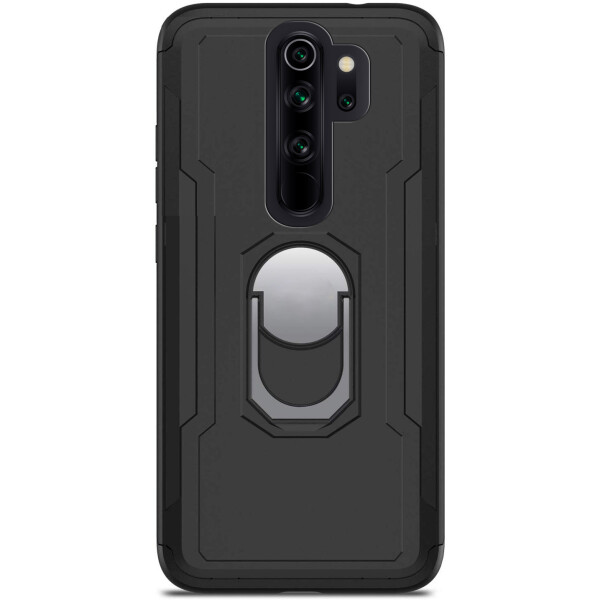

Противоударный Чехол накладка SG Ring Color NEW с магнитным держателем для Xiaomi Redmi Note 8 Pro Черный / Black