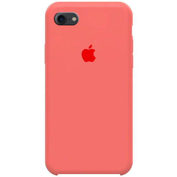 

Противоударный Чехол накладка Epik Silicone case NEW для Apple iPhone 7 / 8 Розовый / Barbie Pink