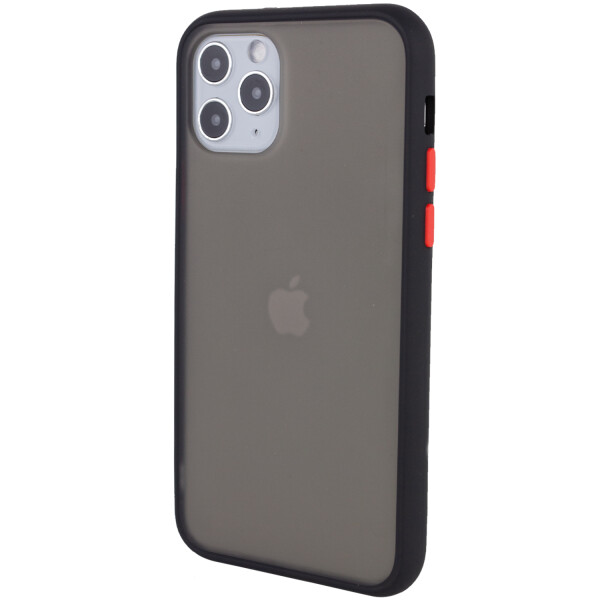 

Противоударный Чехол накладка Epik Color Buttons Shield NEW Series для Apple iPhone 11 Pro Max (6.5") Черный