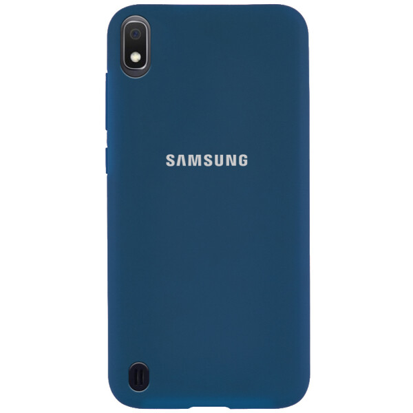 

Противоударный Чехол накладка Epik Full Protective NEW для Samsung Galaxy A10 Синий / Cobalt