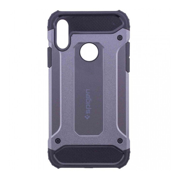 

Противоударный Чехол накладка Epik SPIGEN HC NEW для Huawei P Smart 2019 Серый