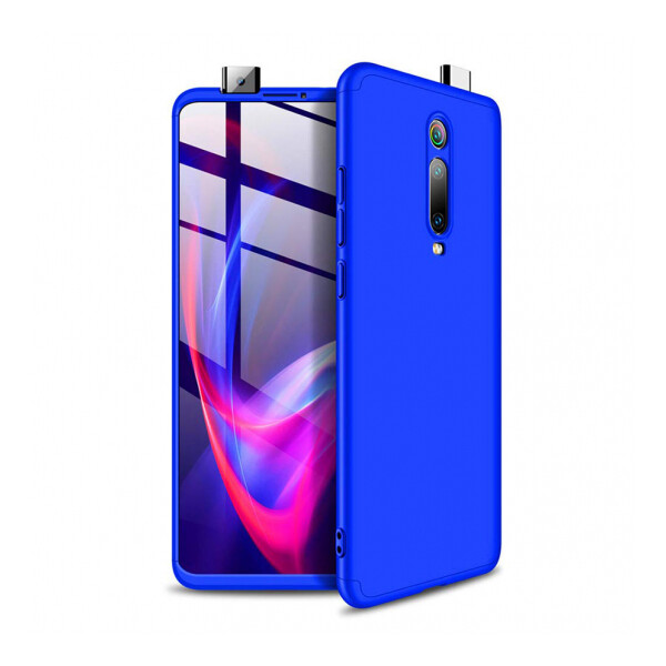

Пластиковая накладка чехол GKK LikGus 360 градусов для Xiaomi Redmi K20 / K20 Pro / Mi9T / Mi9T Pro Синий