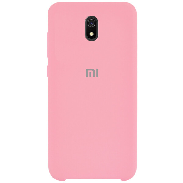

Противоударный Чехол накладка Epik Silicone case NEW для Xiaomi Redmi 8A Розовый / Pink