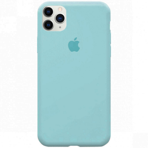 

Противоударный Чехол накладка Epik с закрытым низом NEW для Apple iPhone 11 Pro Max Бирюзовый / Turquoise