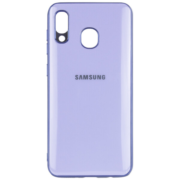 

Противоударный Чехол накладка Epik Glossy Logo NEW для Samsung Galaxy A20 / A30 Сиреневый / Dasheen